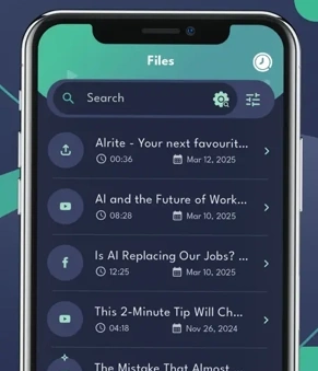 E-Notizen Screenshot